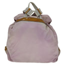 PRADA Backpack Nylon Pink Auth 110692-2
