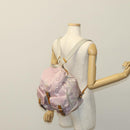 PRADA Backpack Nylon Pink Auth 110692-31