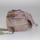 PRADA Backpack Nylon Pink Auth 110692-3