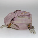 PRADA Backpack Nylon Pink Auth 110692-4