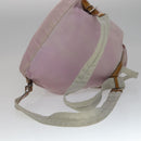 PRADA Backpack Nylon Pink Auth 110692-7