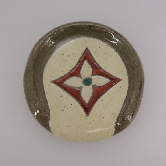 LOUIS VUITTON Okinawa Only Tsuboya Pottery Chopstick Rest Chopstick Auth 110726SM