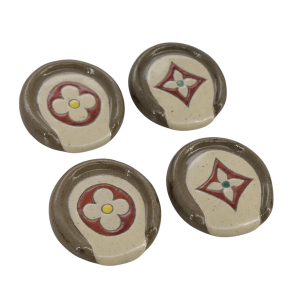 LOUIS VUITTON Okinawa Only Tsuboya Pottery Chopstick Rest Chopstick Auth 110726SM