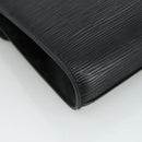 LOUIS VUITTON Epi Art Deco Clutch Bag Black M52632 LV Auth 110730-16