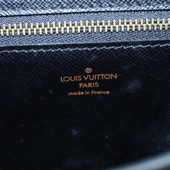 LOUIS VUITTON Epi Art Deco Clutch Bag Black M52632 LV Auth 110730