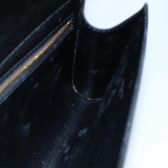 LOUIS VUITTON Epi Art Deco Clutch Bag Black M52632 LV Auth 110730
