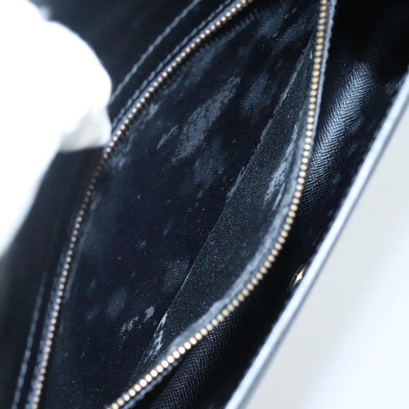 LOUIS VUITTON Epi Art Deco Clutch Bag Black M52632 LV Auth 110730