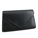 LOUIS VUITTON Epi Art Deco Clutch Bag Black M52632 LV Auth 110730-1