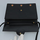 LOUIS VUITTON Epi Hublot Shoulder Bag Black Red M52557 LV Auth 110731-18