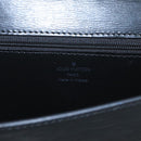 LOUIS VUITTON Epi Hublot Shoulder Bag Black Red M52557 LV Auth 110731-19