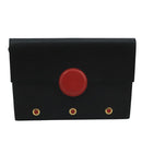 LOUIS VUITTON Epi Hublot Shoulder Bag Black Red M52557 LV Auth 110731-13