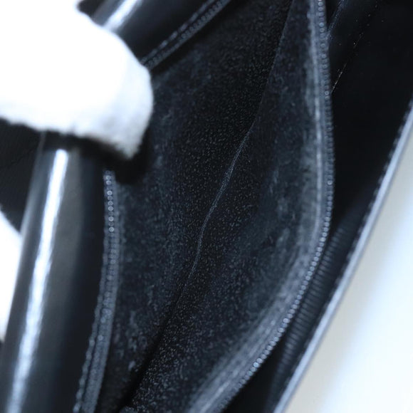 LOUIS VUITTON Epi Hublot Shoulder Bag Black Red M52557 LV Auth 110731