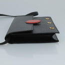 LOUIS VUITTON Epi Hublot Shoulder Bag Black Red M52557 LV Auth 110731-4