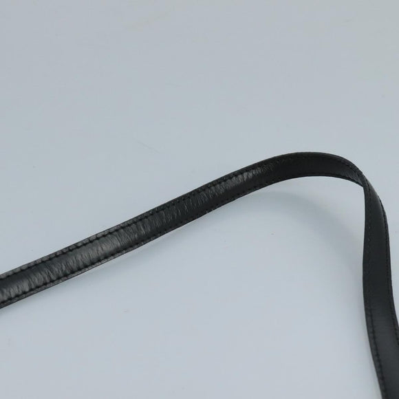 LOUIS VUITTON Epi Hublot Shoulder Bag Black Red M52557 LV Auth 110731