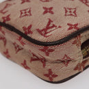 LOUIS VUITTON Monogram Mini Usu Digital Pouch Red M60001 LV Auth 110736-15