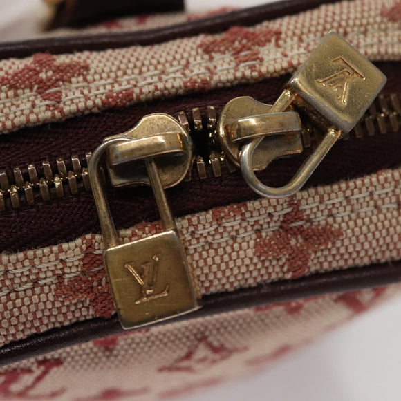 LOUIS VUITTON Monogram Mini Usu Digital Pouch Red M60001 LV Auth 110736