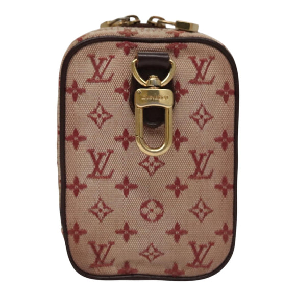 LOUIS VUITTON Monogram Mini Usu Digital Pouch Red M60001 LV Auth 110736