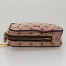 LOUIS VUITTON Monogram Mini Usu Digital Pouch Red M60001 LV Auth 110736-4