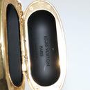LOUIS VUITTON Air Pods case Pouch metal Gold M01316 LV Auth 110737-18