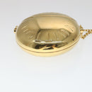 LOUIS VUITTON Air Pods case Pouch metal Gold M01316 LV Auth 110737-5