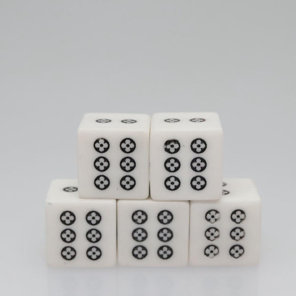 LOUIS VUITTON Monogram Dice Playing Cards set LV Auth 110738SM