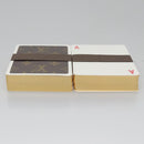 LOUIS VUITTON Monogram Dice Playing Cards set LV Auth 110738SM-4