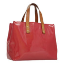 LOUIS VUITTON Monogram Vernis Reade PM Hand Bag Fran Boise M9132F LV Auth 110746-1