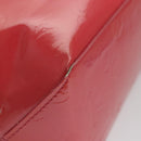 LOUIS VUITTON Monogram Vernis Reade PM Hand Bag Fran Boise M9132F LV Auth 110746-15