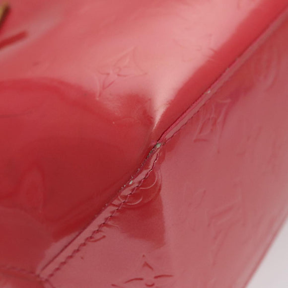 LOUIS VUITTON Monogram Vernis Reade PM Hand Bag Fran Boise M9132F LV Auth 110746