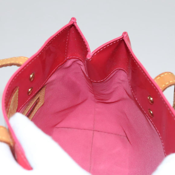 LOUIS VUITTON Monogram Vernis Reade PM Hand Bag Fran Boise M9132F LV Auth 110746