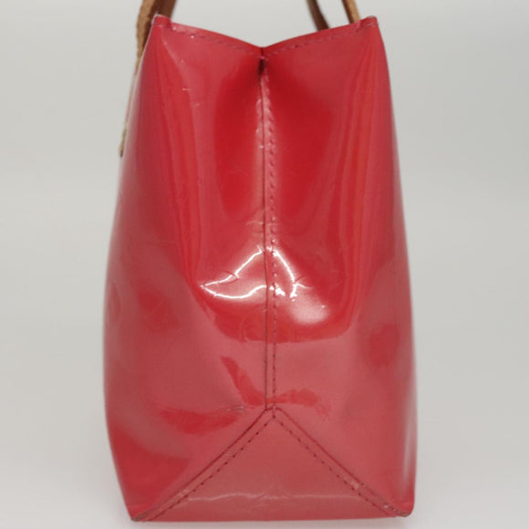 LOUIS VUITTON Monogram Vernis Reade PM Hand Bag Fran Boise M9132F LV Auth 110746