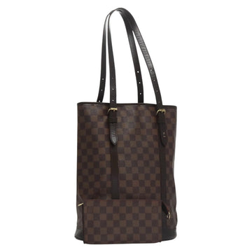 LOUIS VUITTON Damier Ebene Bucket GM Shoulder Bag SPO N42236 LV Auth 110759