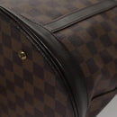 LOUIS VUITTON Damier Ebene Bucket GM Shoulder Bag SPO N42236 LV Auth 110759-16