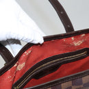 LOUIS VUITTON Damier Ebene Bucket GM Shoulder Bag SPO N42236 LV Auth 110759-9