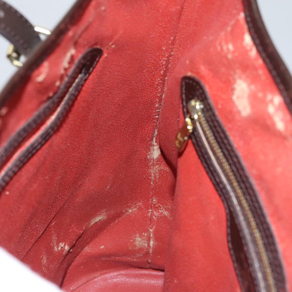 LOUIS VUITTON Damier Ebene Bucket GM Shoulder Bag SPO N42236 LV Auth 110759