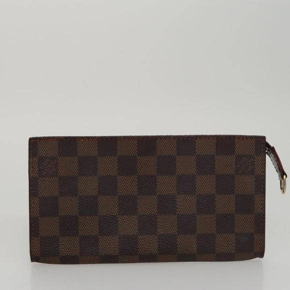 LOUIS VUITTON Damier Ebene Bucket GM Shoulder Bag SPO N42236 LV Auth 110759