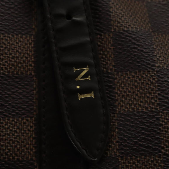 LOUIS VUITTON Damier Ebene Bucket GM Shoulder Bag SPO N42236 LV Auth 110759