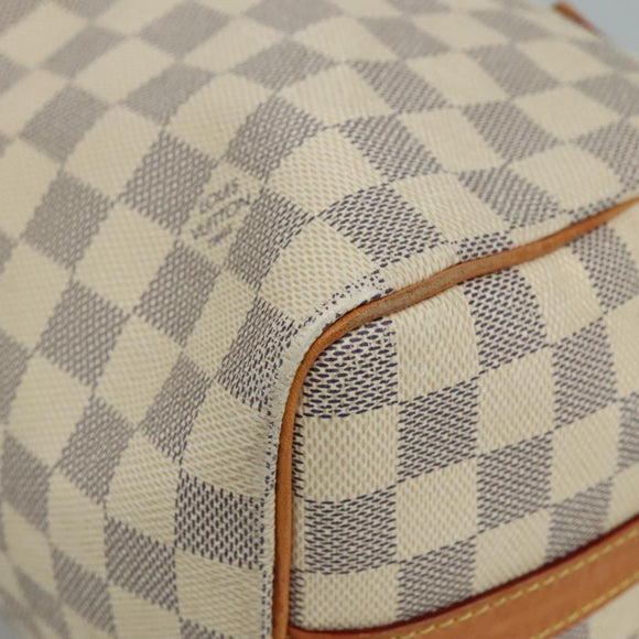 LOUIS VUITTON Damier Azur Speedy Bandouliere 25 Hand Bag N41000 LV Auth 110764