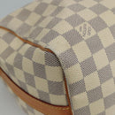 LOUIS VUITTON Damier Azur Speedy Bandouliere 25 Hand Bag N41000 LV Auth 110764-17