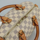 LOUIS VUITTON Damier Azur Speedy Bandouliere 25 Hand Bag N41000 LV Auth 110764-6