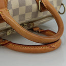 LOUIS VUITTON Damier Azur Speedy Bandouliere 25 Hand Bag N41000 LV Auth 110764-7