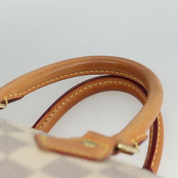 LOUIS VUITTON Damier Azur Speedy Bandouliere 25 Hand Bag N41000 LV Auth 110764