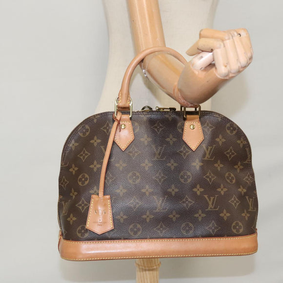 LOUIS VUITTON Monogram Alma PM Hand Bag M53151 LV Auth 110768