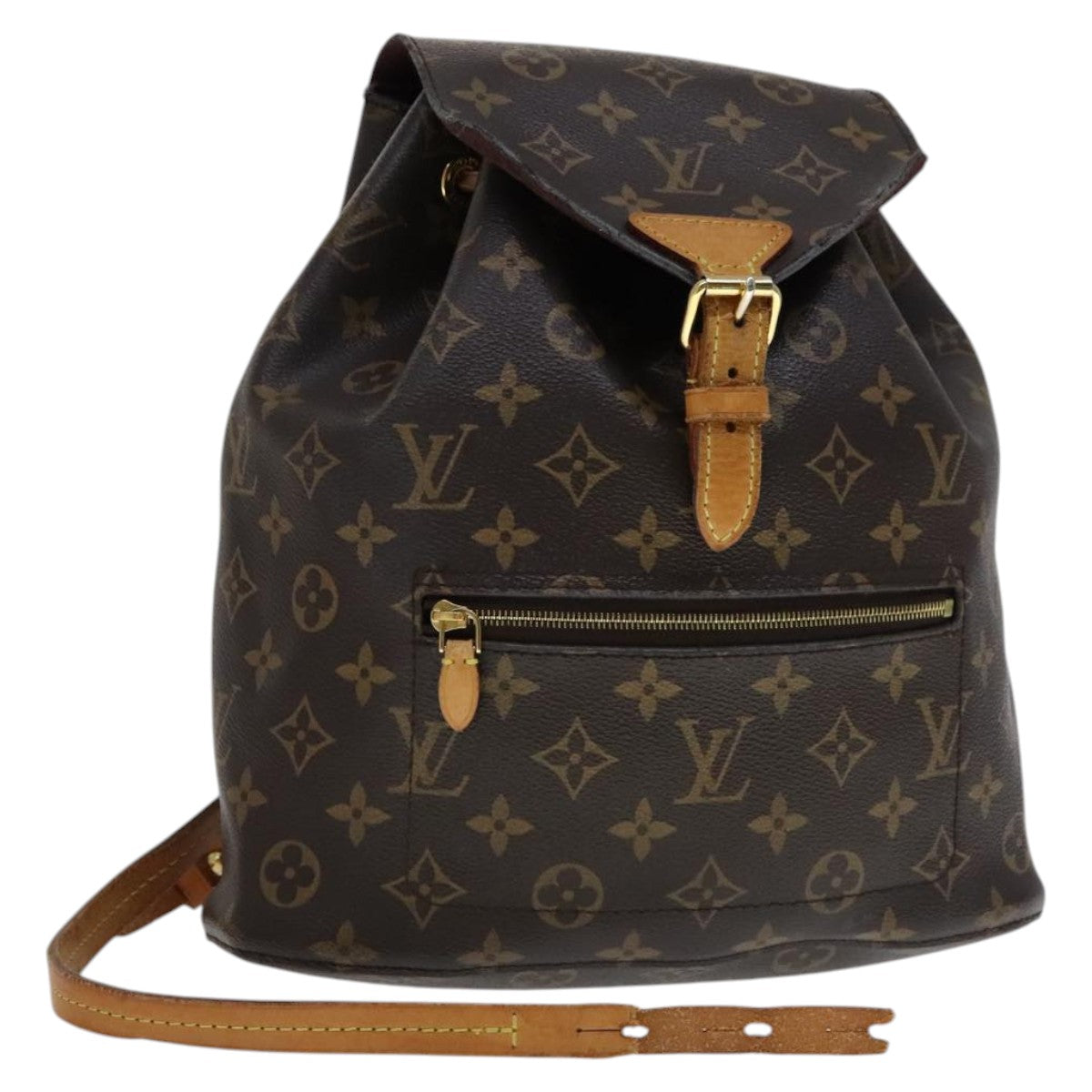 LOUIS VUITTON Monogram Montsouris NMPM Backpack M45501 LV 