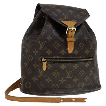 LOUIS VUITTON Monogram Montsouris NMPM Backpack M45501 LV Auth 110772