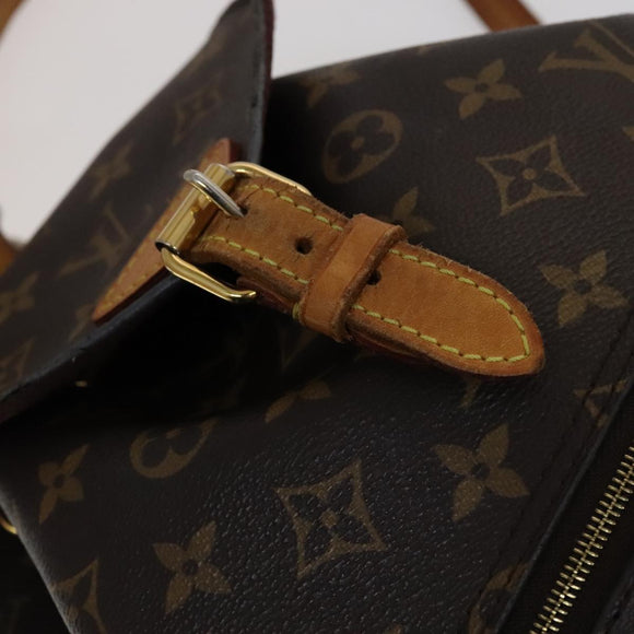LOUIS VUITTON Monogram Montsouris NMPM Backpack M45501 LV Auth 110772