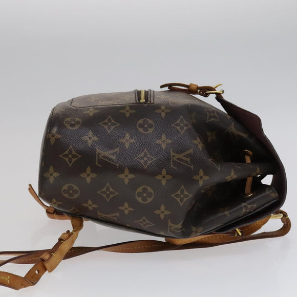 LOUIS VUITTON Monogram Montsouris NMPM Backpack M45501 LV Auth 110772