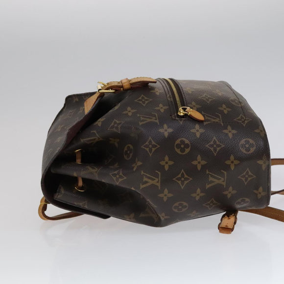 LOUIS VUITTON Monogram Montsouris NMPM Backpack M45501 LV Auth 110772