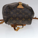 LOUIS VUITTON Monogram Montsouris NMPM Backpack M45501 LV Auth 110772-6