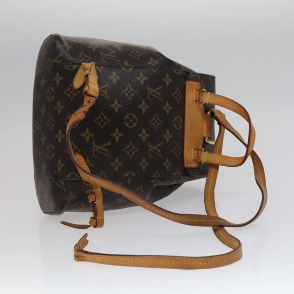 LOUIS VUITTON Monogram Montsouris NMPM Backpack M45501 LV Auth 110772
